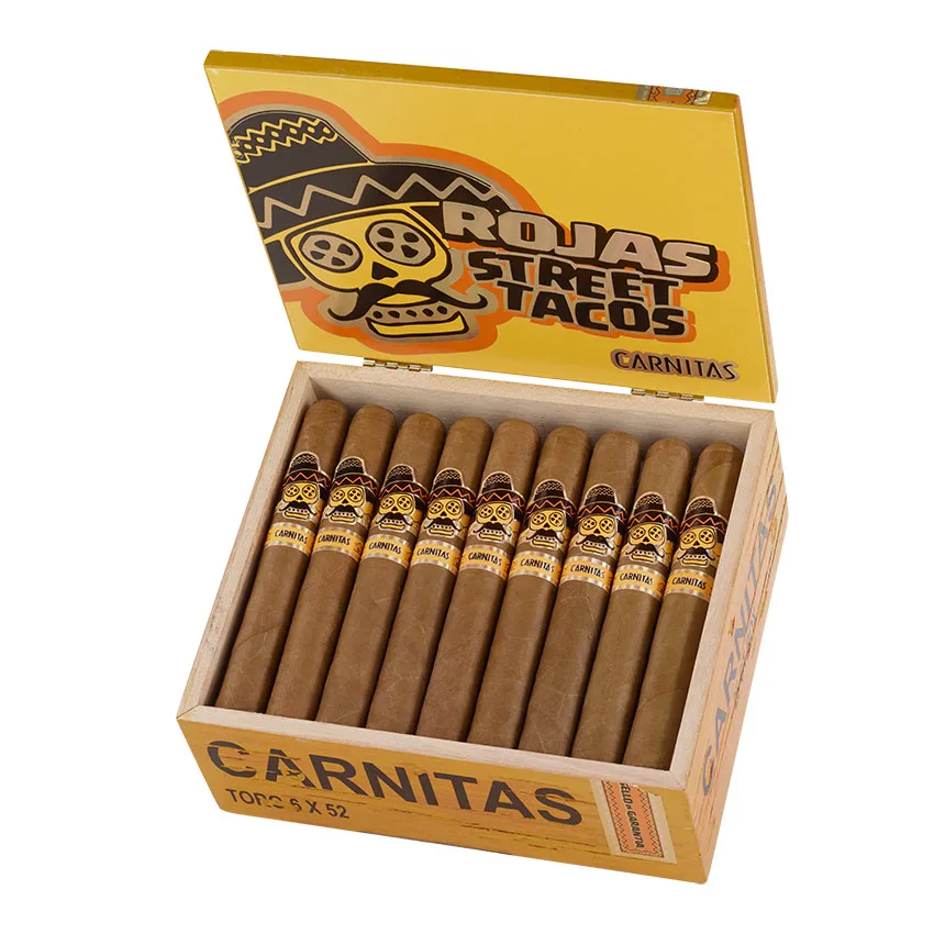 Rojas Street Tacos Carnitas Toro Natural | Toro | Box of 25