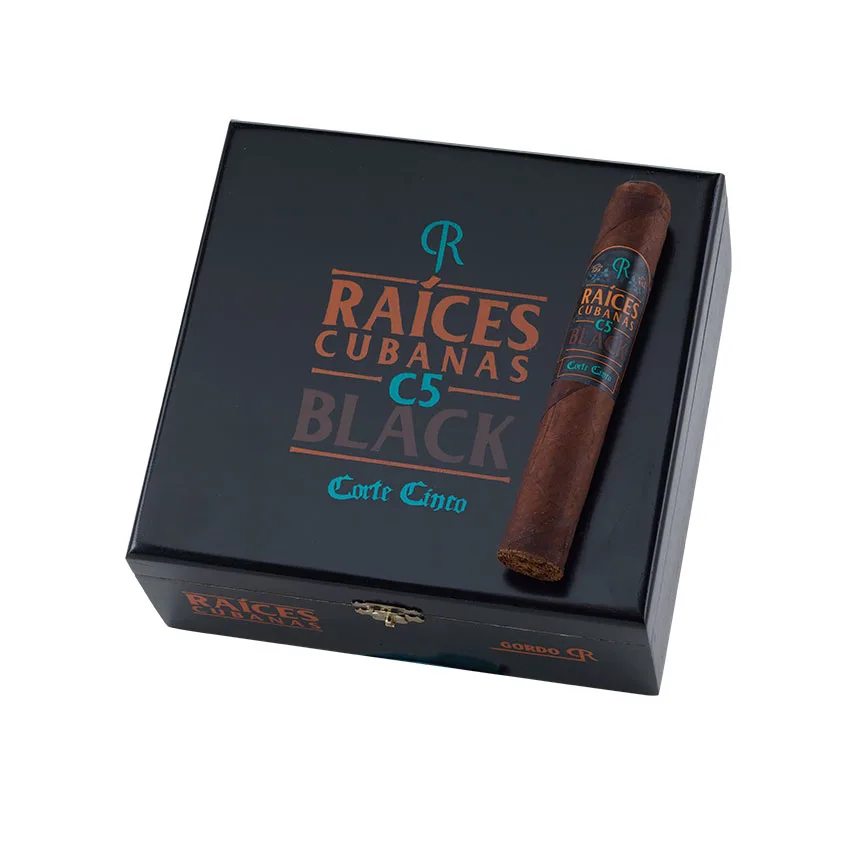 Raices Cubanas C5 Black Gordo Maduro | Gordo | Box of 21