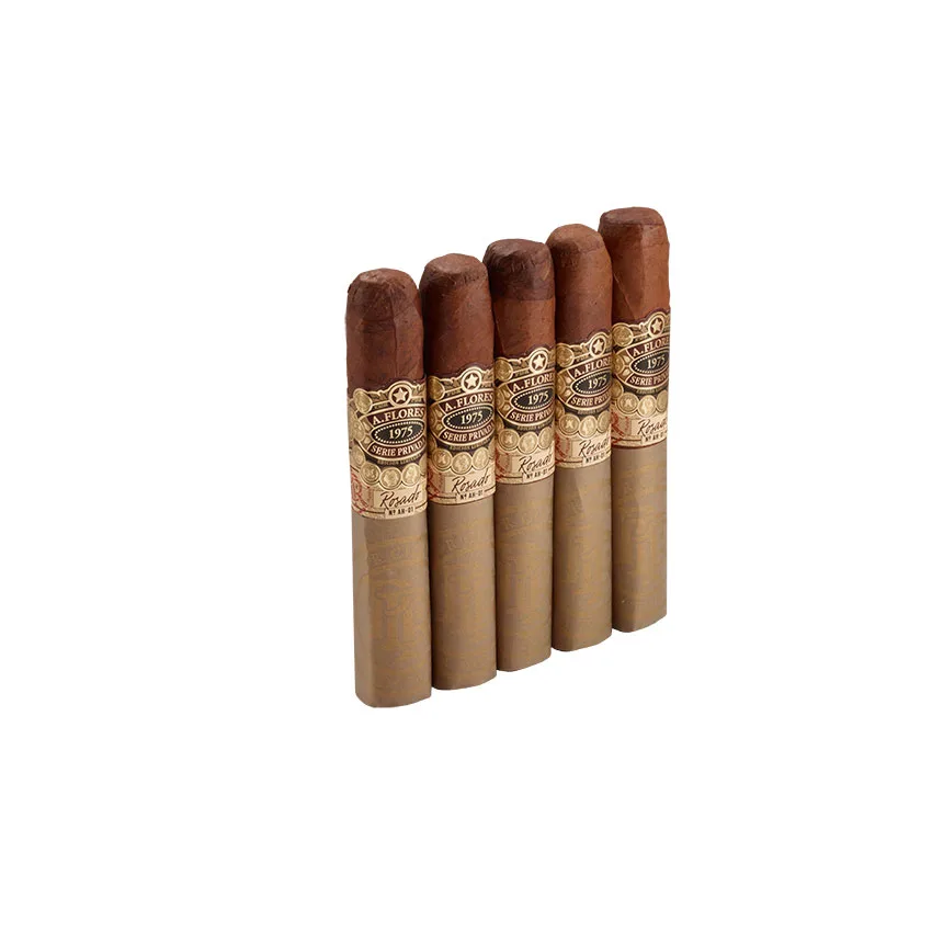 A. Flores Serie Privada SP 52 Capa Habano Natural | Robusto | Pack of 5