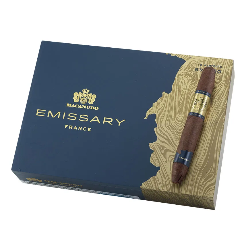 Macanudo Emissary France Perfecto Natural | Perfecto | Box of 16