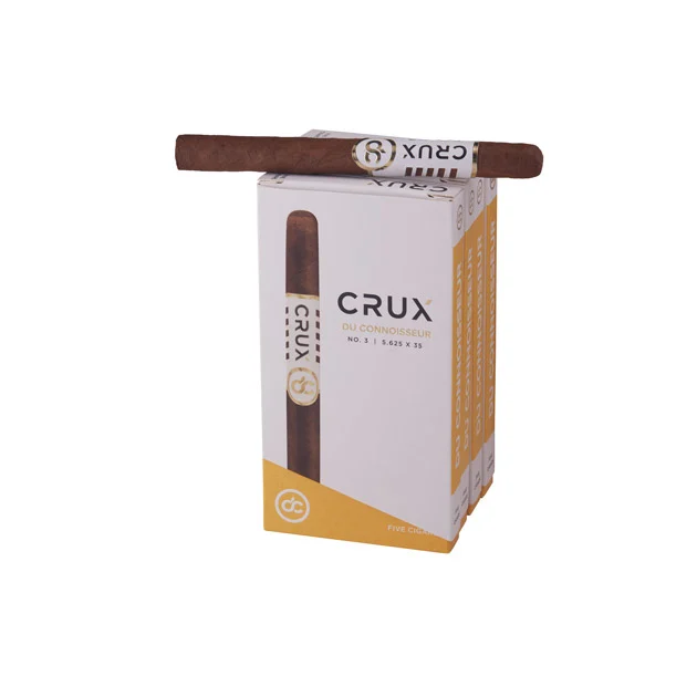 Crux Du Connoisseur No. 3 Natural | Panatela | Pack of 20