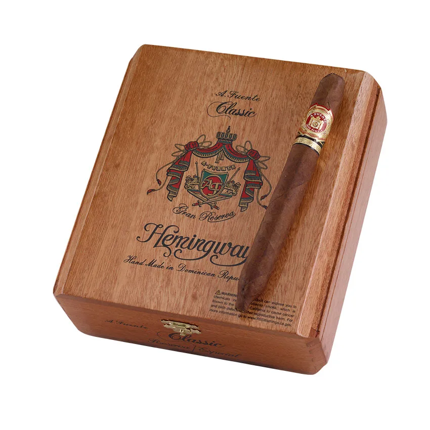 Hemingway Classic Sun Grown Natural | Perfecto | Box of 25