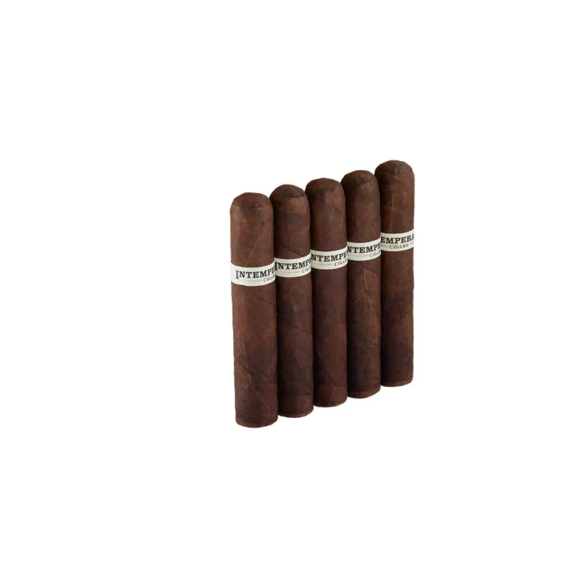 Intemperance BA XXI Intrigue Maduro | Corona | Pack of 5