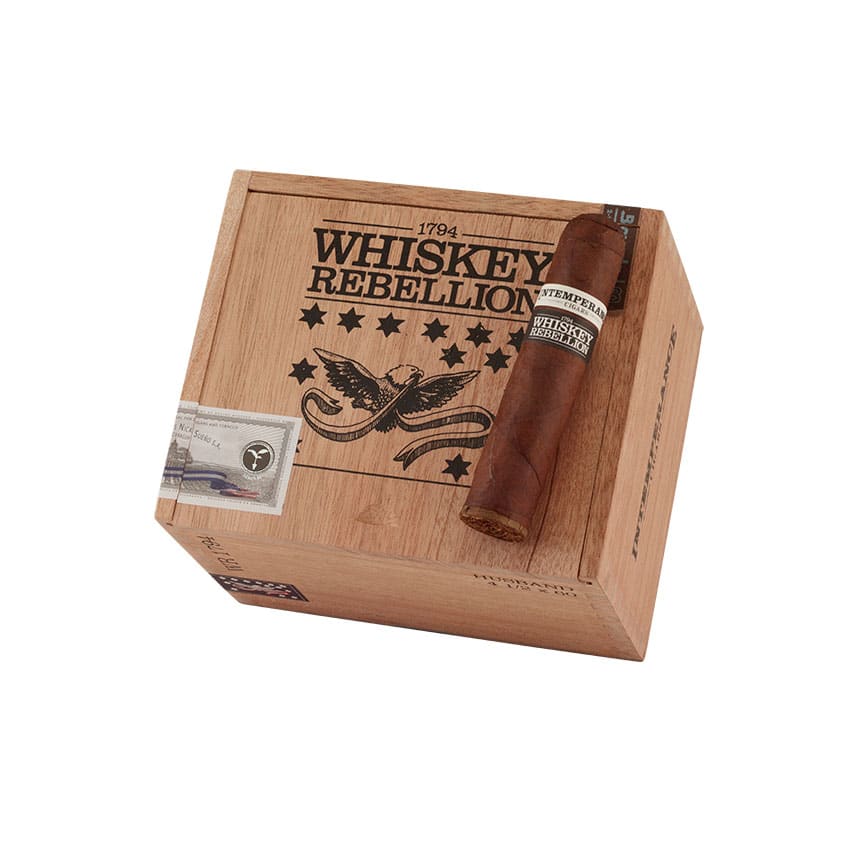 Intemperance Whiskey Rebellion 1794 Husband Natural | Petite Gordo | Box of 24