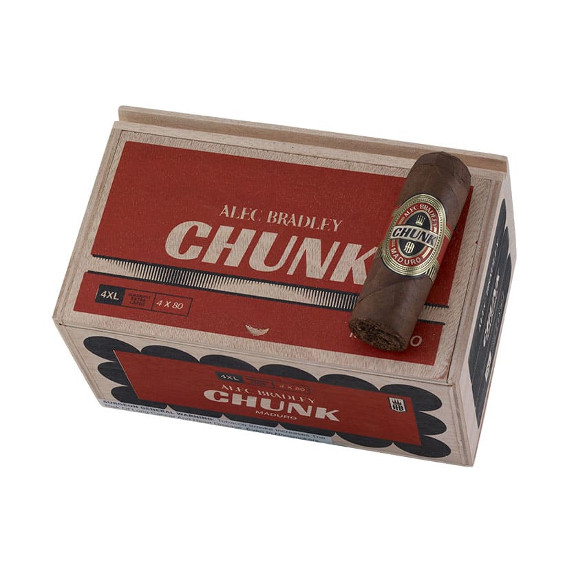 Alec Bradley Chunk Maduro 4XL | Gordo | Box of 18