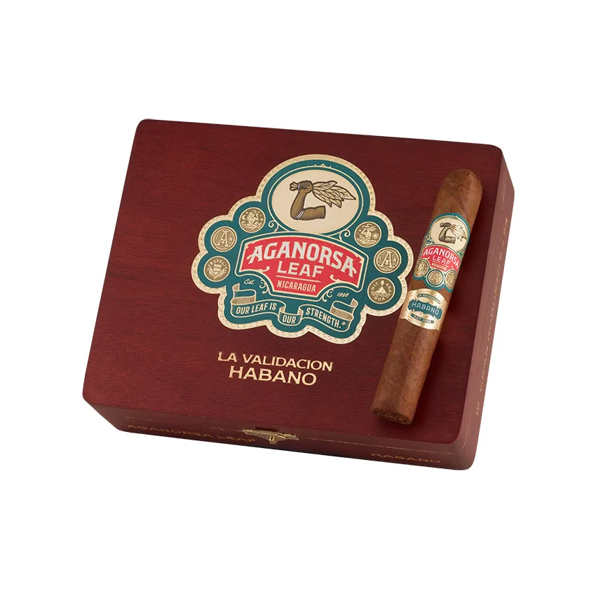 Aganorsa Leaf Habano Gran Robusto Natural | Robusto | Box of 15