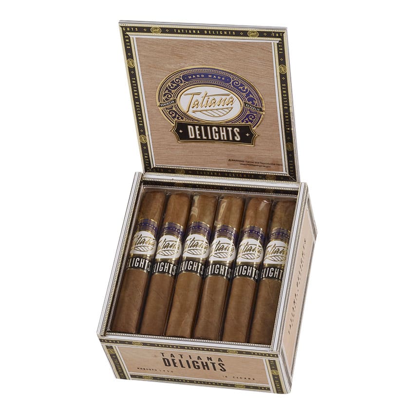 Tatiana Delights Robusto Natural | Robusto | Box of 18
