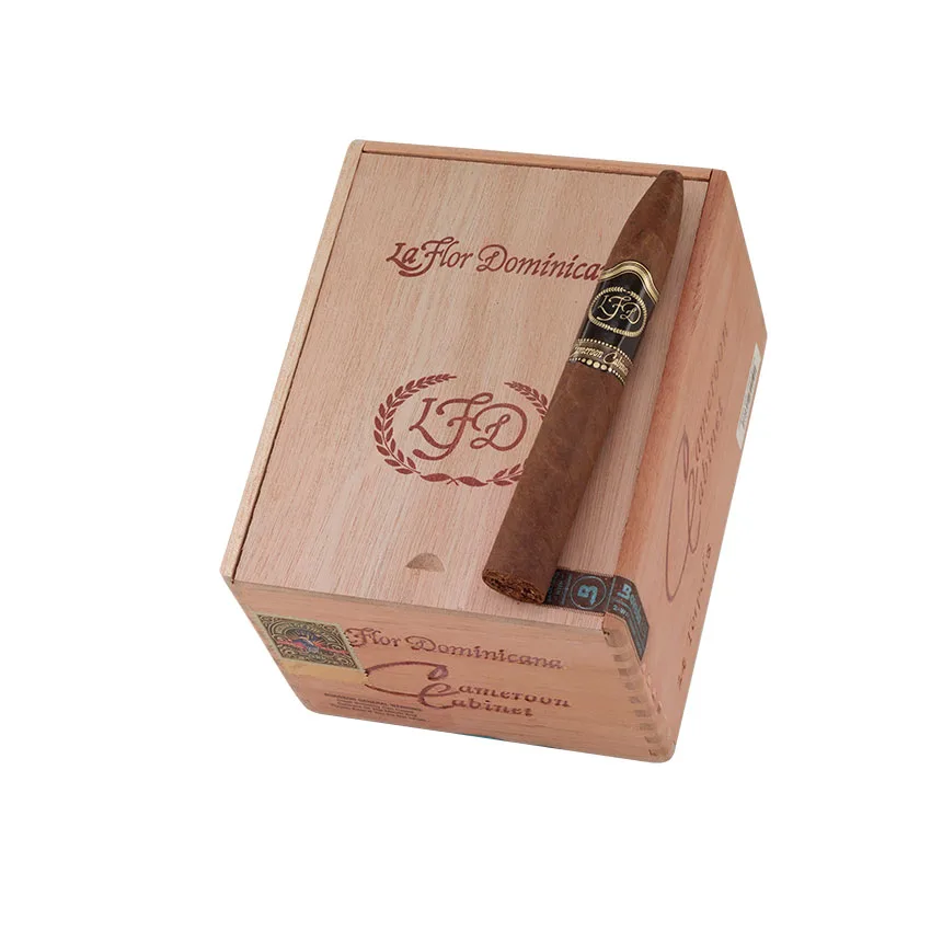 La Flor Dominicana Cameroon Cabinet Torpedo Natural | Torpedo | Box of 24