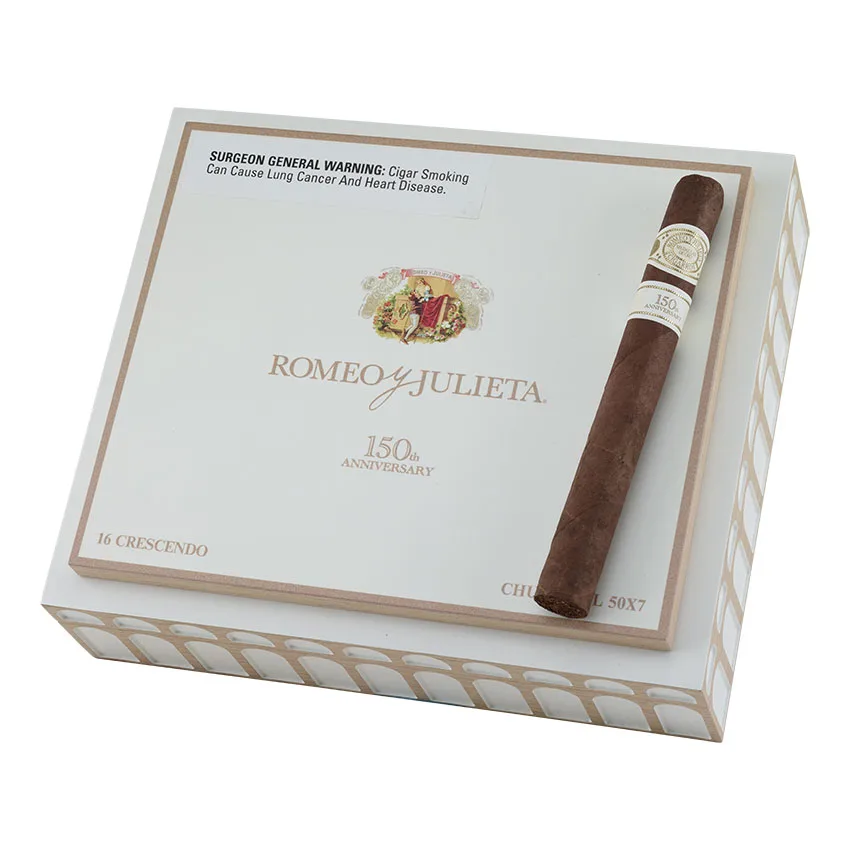 Romeo y Julieta 150th Anniversary Crescendo Natural | Churchill | Box of 16