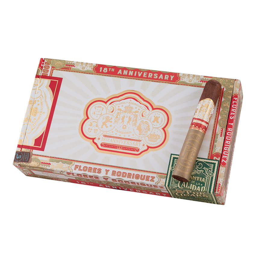 PDR Flores Y Rodriguez 18th Anniversary Robusto Maduro | Robusto | Box of 24