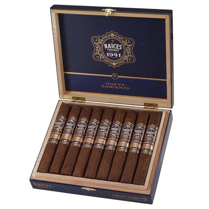 Raices Cubanas 1941 Nuevo Comienzo Gran Toro Dark Natural | Toro | Box of 18