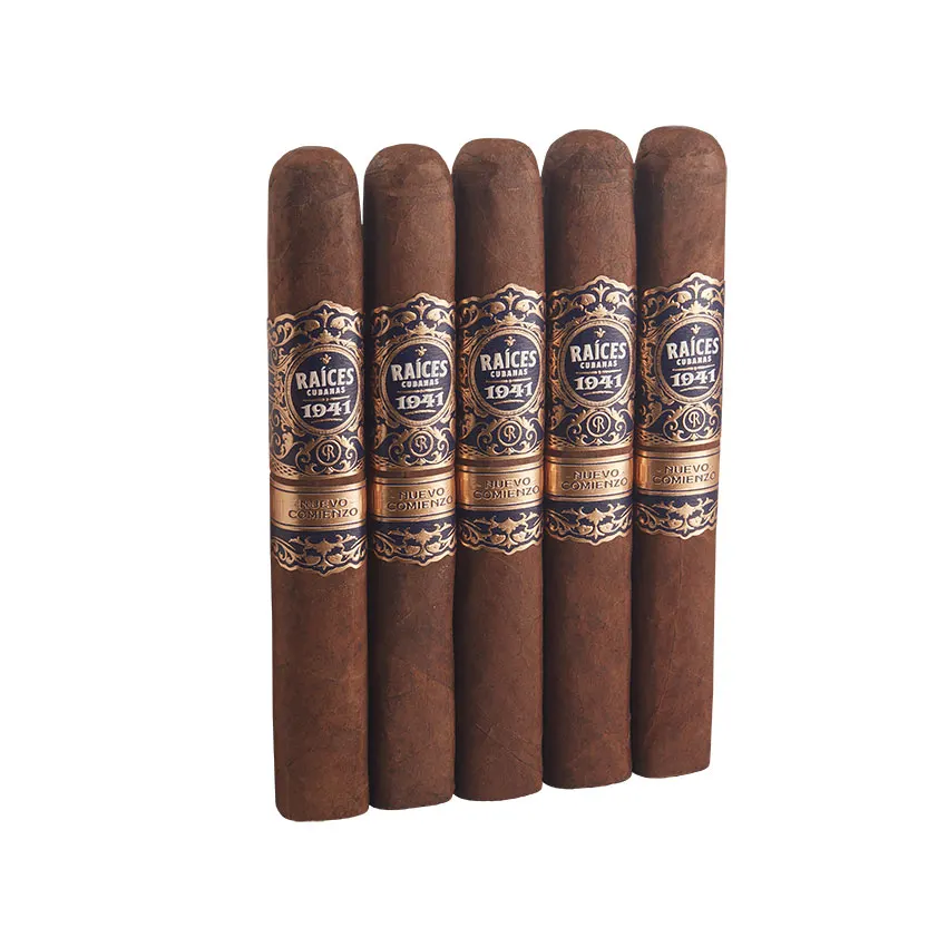 Raices Cubanas 1941 Nuevo Comienzo Gran Toro Dark Natural | Toro | Pack of 5