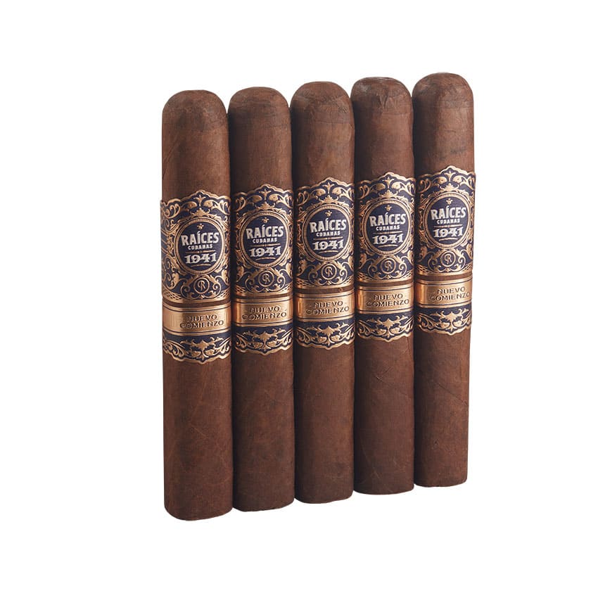 Raices Cubanas 1941 Nuevo Comienzo Gordo Dark Natural | Gordo | Pack of 5