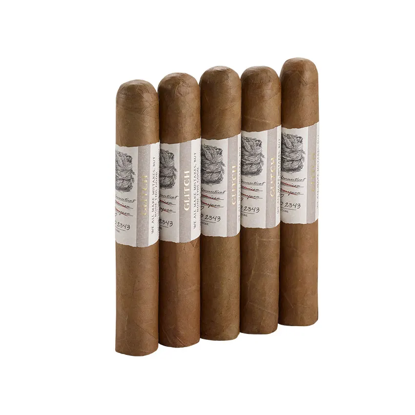 Blackbird Glitch Claro Robusto Natural | Robusto | Pack of 5