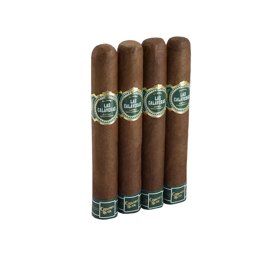 Crowned Heads Las Calaveras Edicion Limitada 2025 LC54 Colorado | Toro | Pack of 4