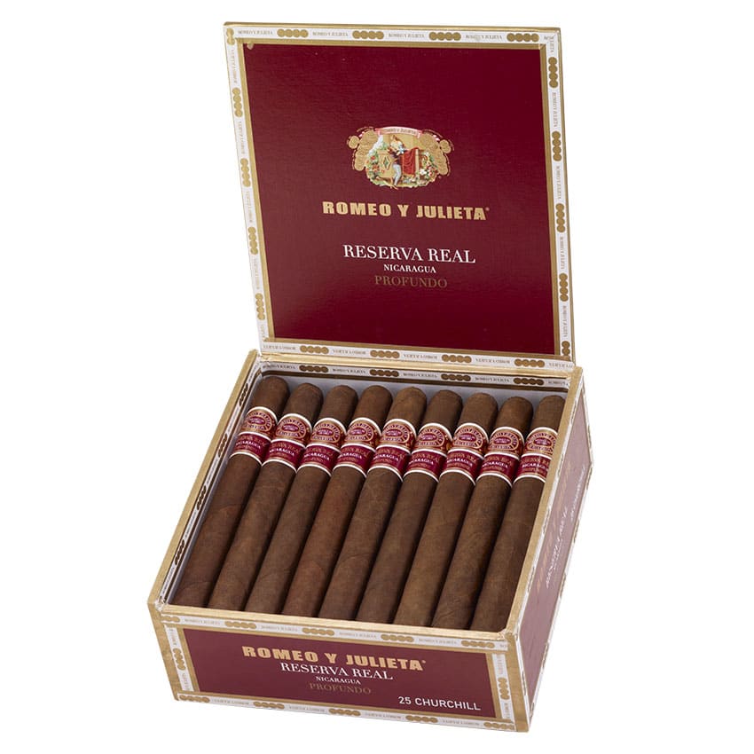 Romeo y Julieta Reserva Real Nicaragua Profundo Churchill Oscuro | Churchill | Box of 25