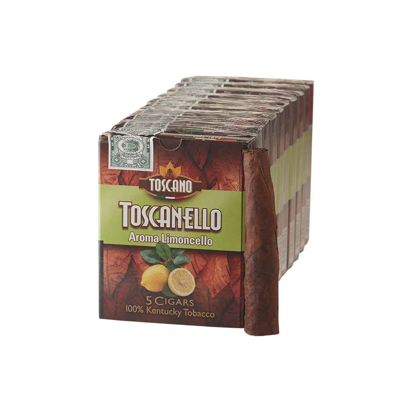 Toscanello Limoncello Maduro | Small Cigar | Upright of 50
