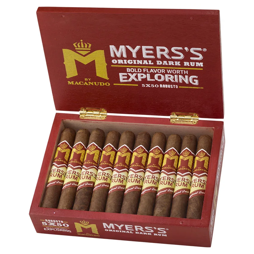 M By Macanudo Myer's Rum Robusto | Box of 20
