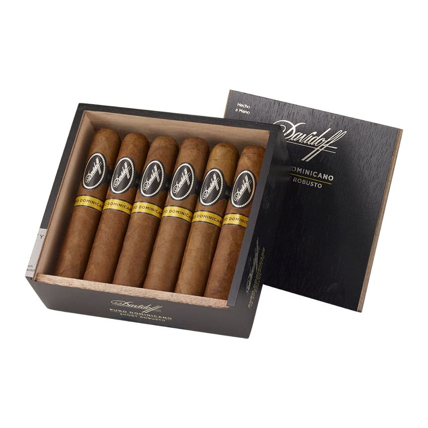 Davidoff Puro Dominicano Short Robusto Natural | Short Robusto | Box of 12