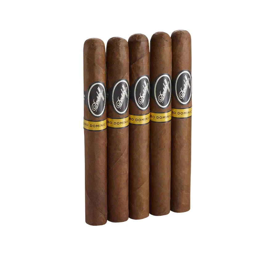 Davidoff Puro Dominicano Corona Larga Natural | Corona Extra | Pack of 5