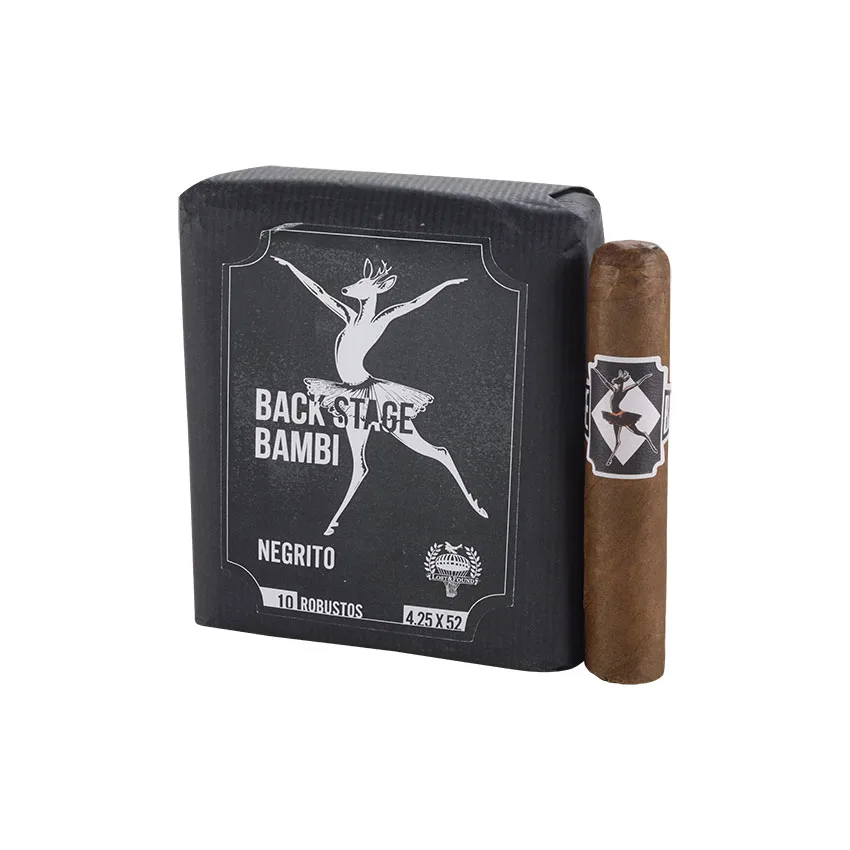 Caldwell Lost and Found Backstage Bambi Negrito Robusto Maduro | Robusto | Bundle of 10