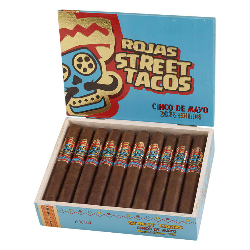 Rojas Street Tacos Cinco De Mayo 2026 Limited Edition Toro Dark Natural | Toro | Box of 20