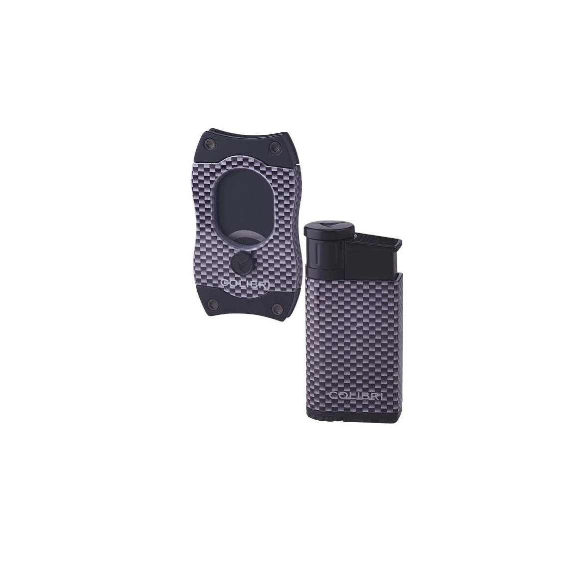 Colibri White Carbon Fiber Gift Set