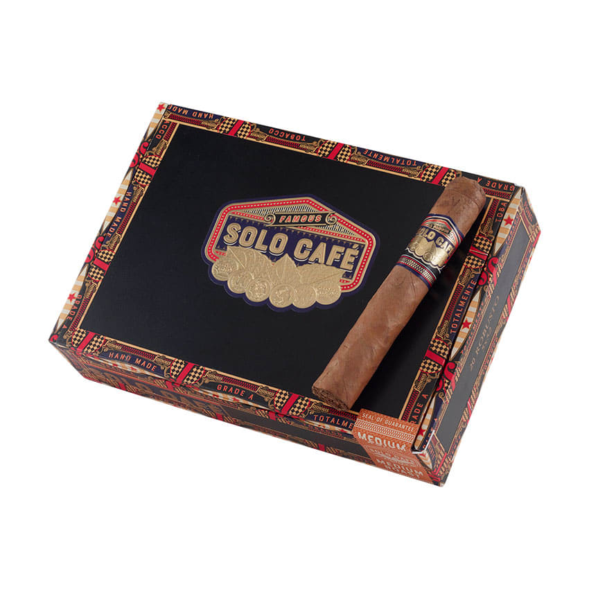 Solo Cafe Medium Roast Robusto Natural | Robusto | Box of 20