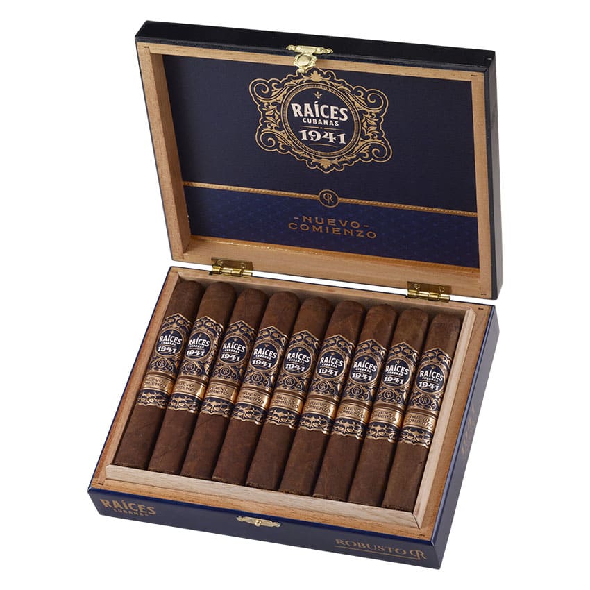 Raices Cubanas 1941 Nuevo Comienzo Robusto Dark Natural | Robusto | Box of 18