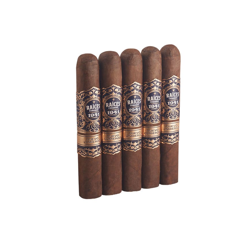 Raices Cubanas 1941 Nuevo Comienzo Robusto Dark Natural | Robusto | Pack of 5