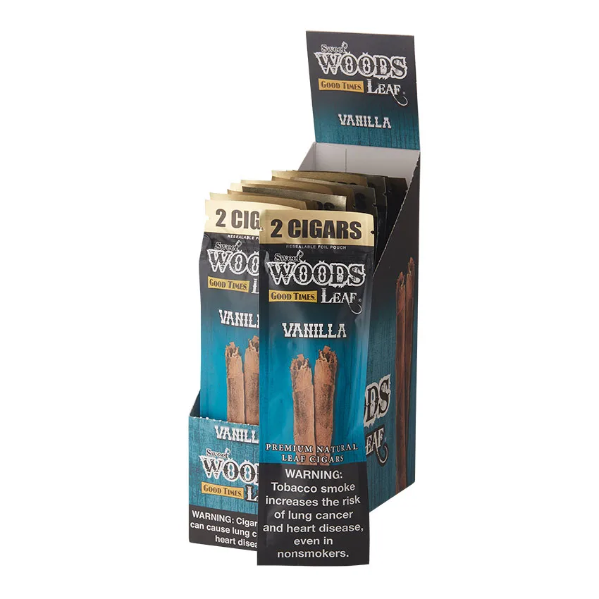 Good Times Sweet Woods Vanilla Natural | Cigarillo | Upright of 30
