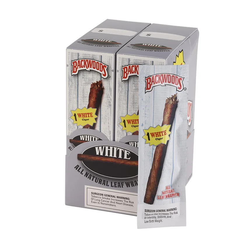 Backwoods White Dark Natural | Small Cigar | Upright of 24