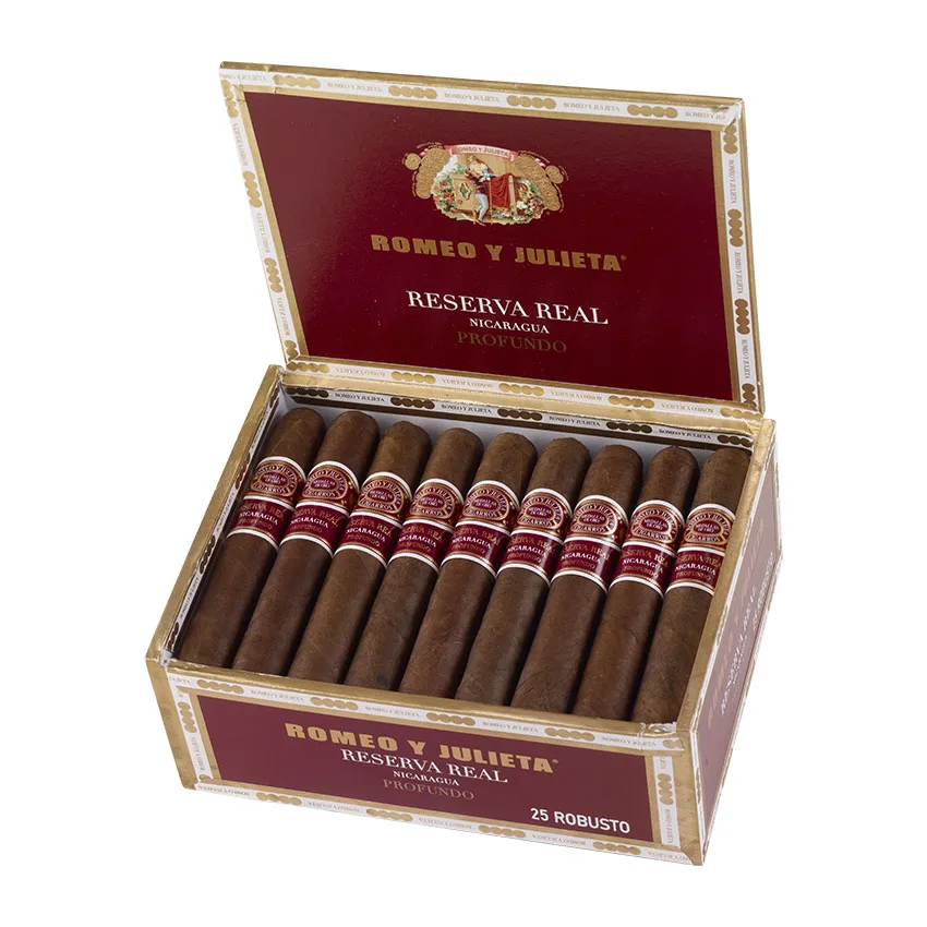 Romeo y Julieta Reserva Real Nicaragua Profundo Robusto Oscuro | Robusto | Box of 25