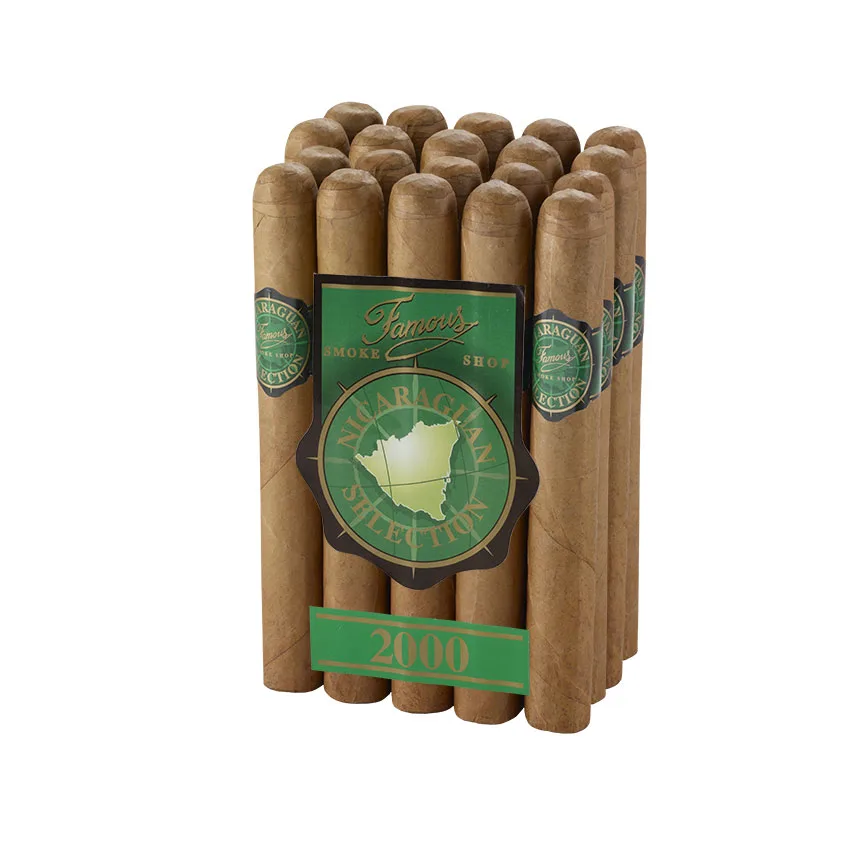 Famous Nicaraguan 2000 Corona Gorda Natural | Corona Gorda | Bundle of 20
