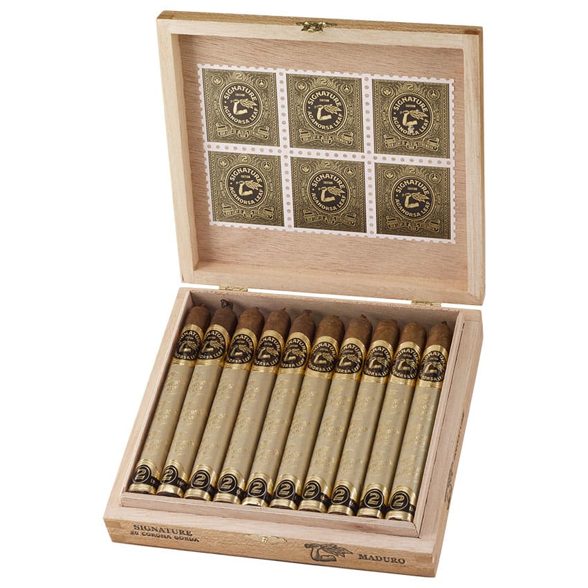 Aganorsa Leaf Signature Selection Maduro Corona Gorda | Corona Gorda | Box of 20