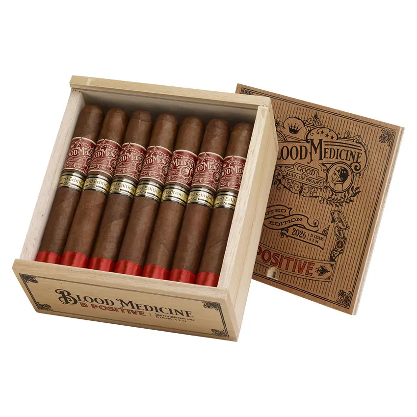 Crowned Heads Blood Medicine B Positive 6x54 LE 2026 Maduro | Toro | Box of 21