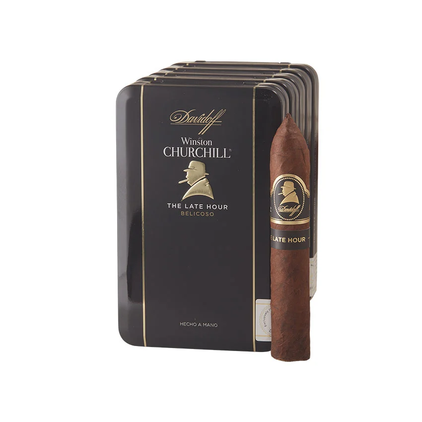 Winston Churchill Late Hour Belicoso Oscuro | Belicoso | Tin of 20
