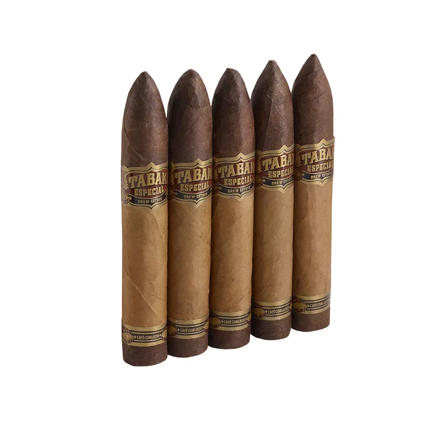 Drew Estate Tabak Especial Limited Cafe Con Leche Natural | Robusto | Pack of 5