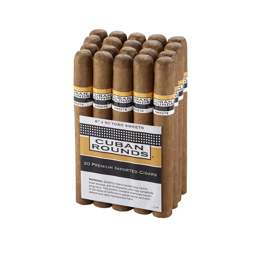 Cuban Rounds Sweets Toro Natural | Toro | Bundle of 20