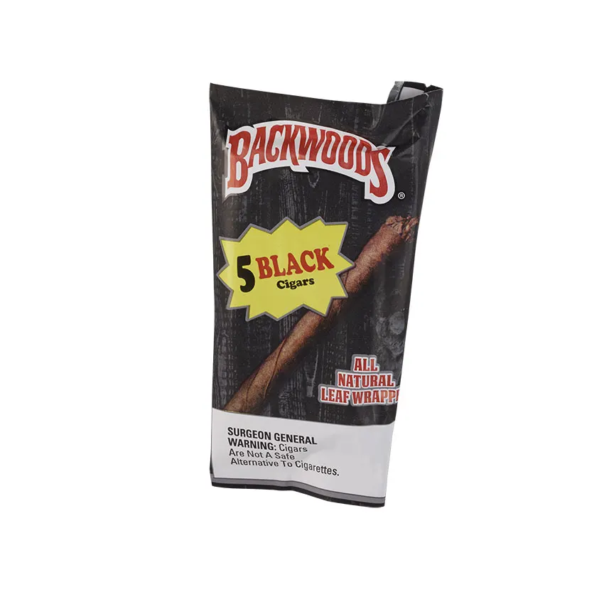 Backwoods Black Dark Natural | Small Cigar | Pack of 5