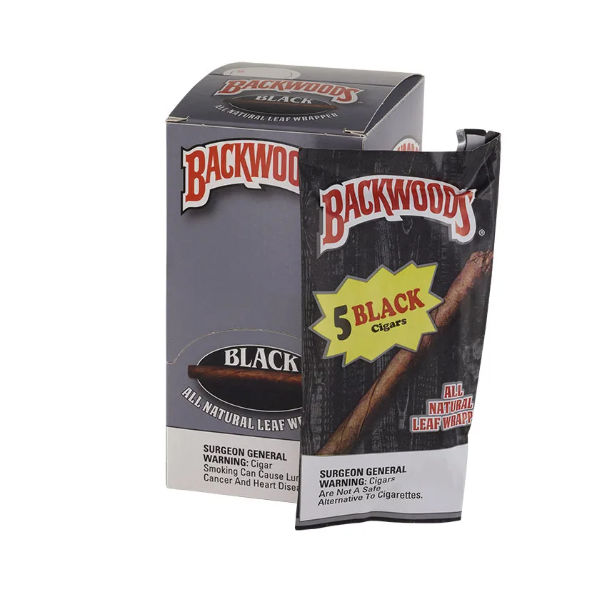Backwoods Black Dark Natural | Small Cigar | Upright of 40