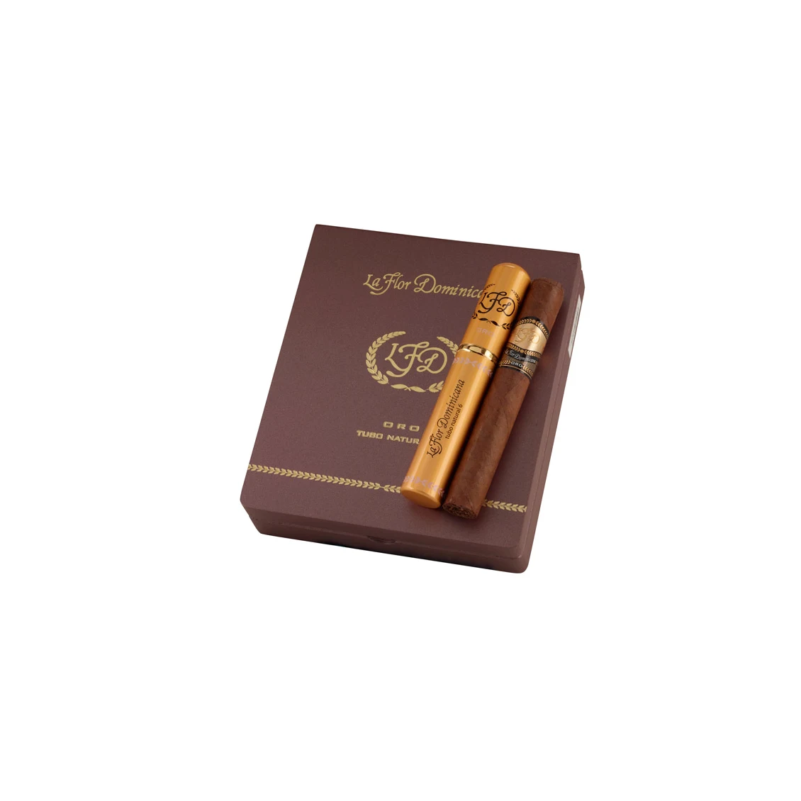 La Flor Dominicana Oro Tubo No. 6 Natural | Toro | Box of 5