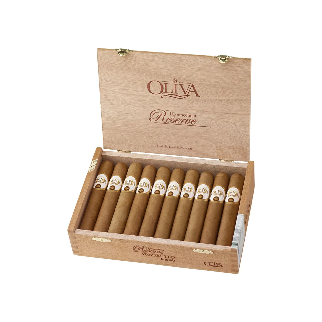 Oliva Connecticut Reserve Robusto Natural | Robusto | Box of 20
