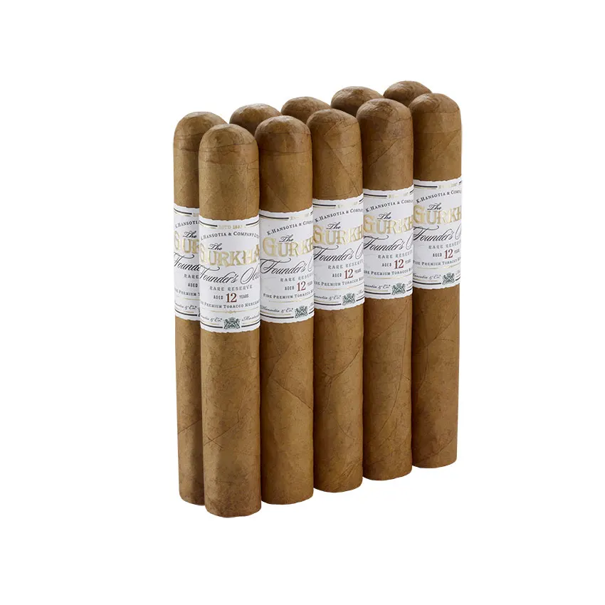 Gurkha Founder's Select Gordo Natural | Gordo | Pack of 10
