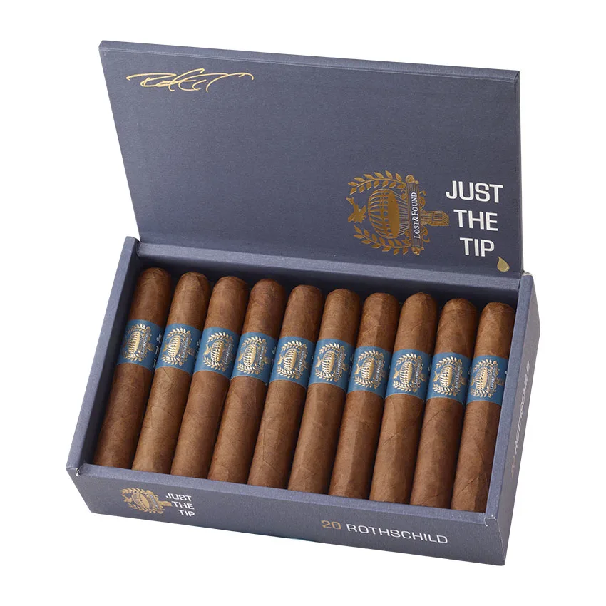 Caldwell Lost and Found Just the Tip Robusto Natural | Robusto | Box of 20