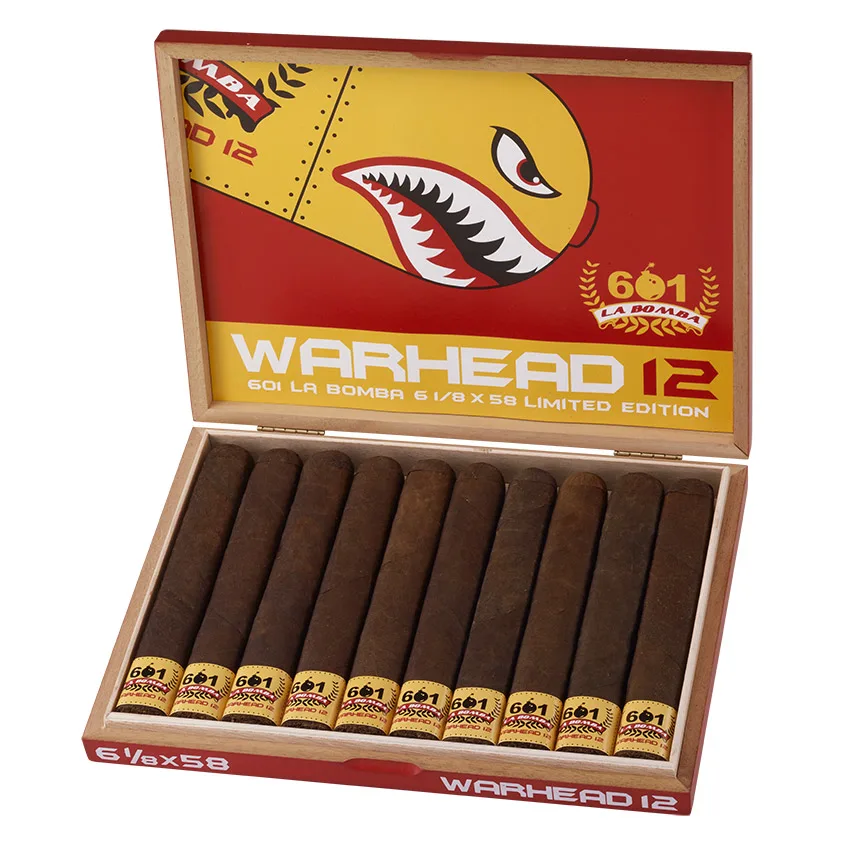 601 La Bomba Warhead 12 Trabuco Maduro | Gordo | Box of 10