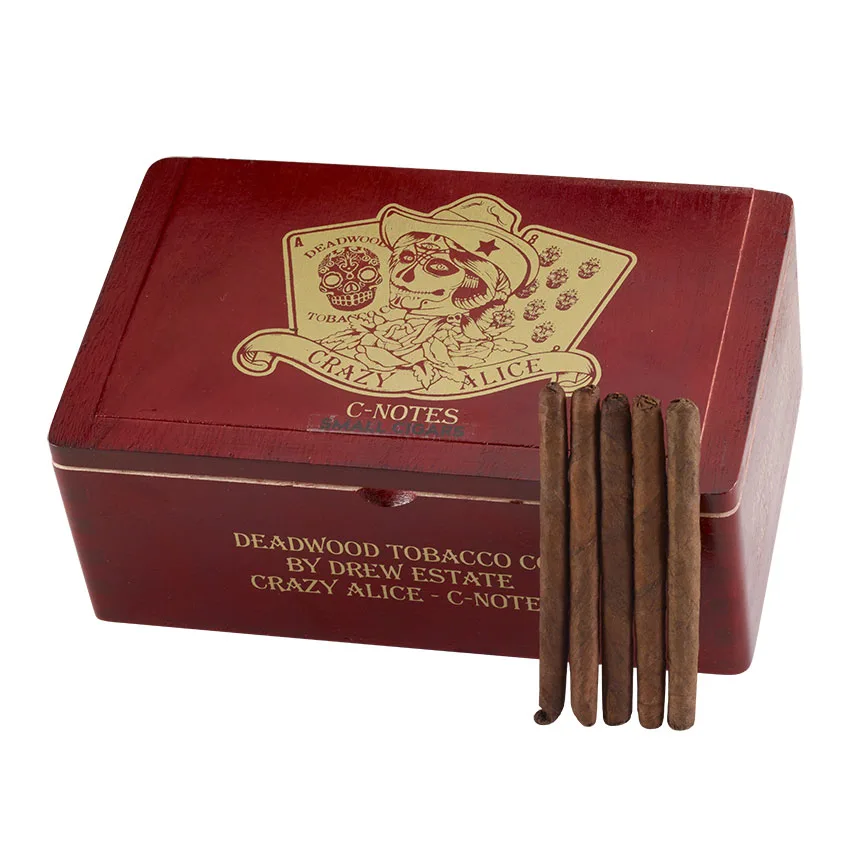 Deadwood Crazy Alice C-Note Maduro | Small Cigar | Box of 100