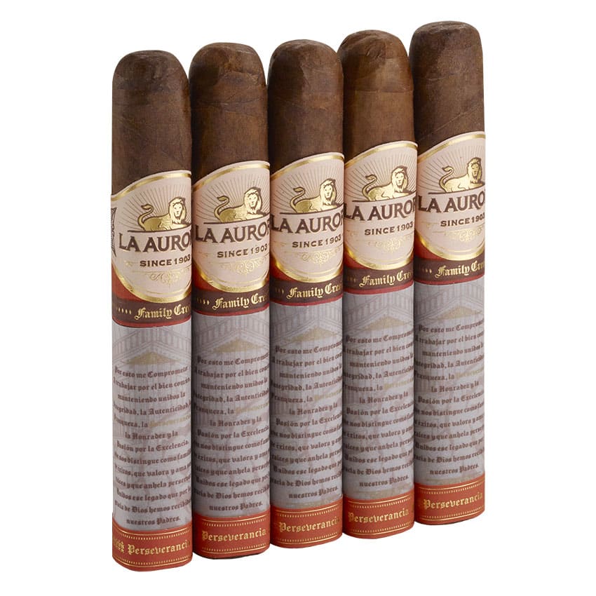 La Aurora Family Creed Perseverancia Toro Maduro | Toro | Pack of 5