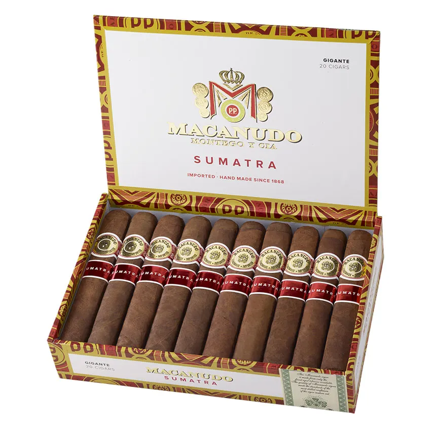 Macanudo Sumatra Gigante Maduro | Gordo | Box of 20