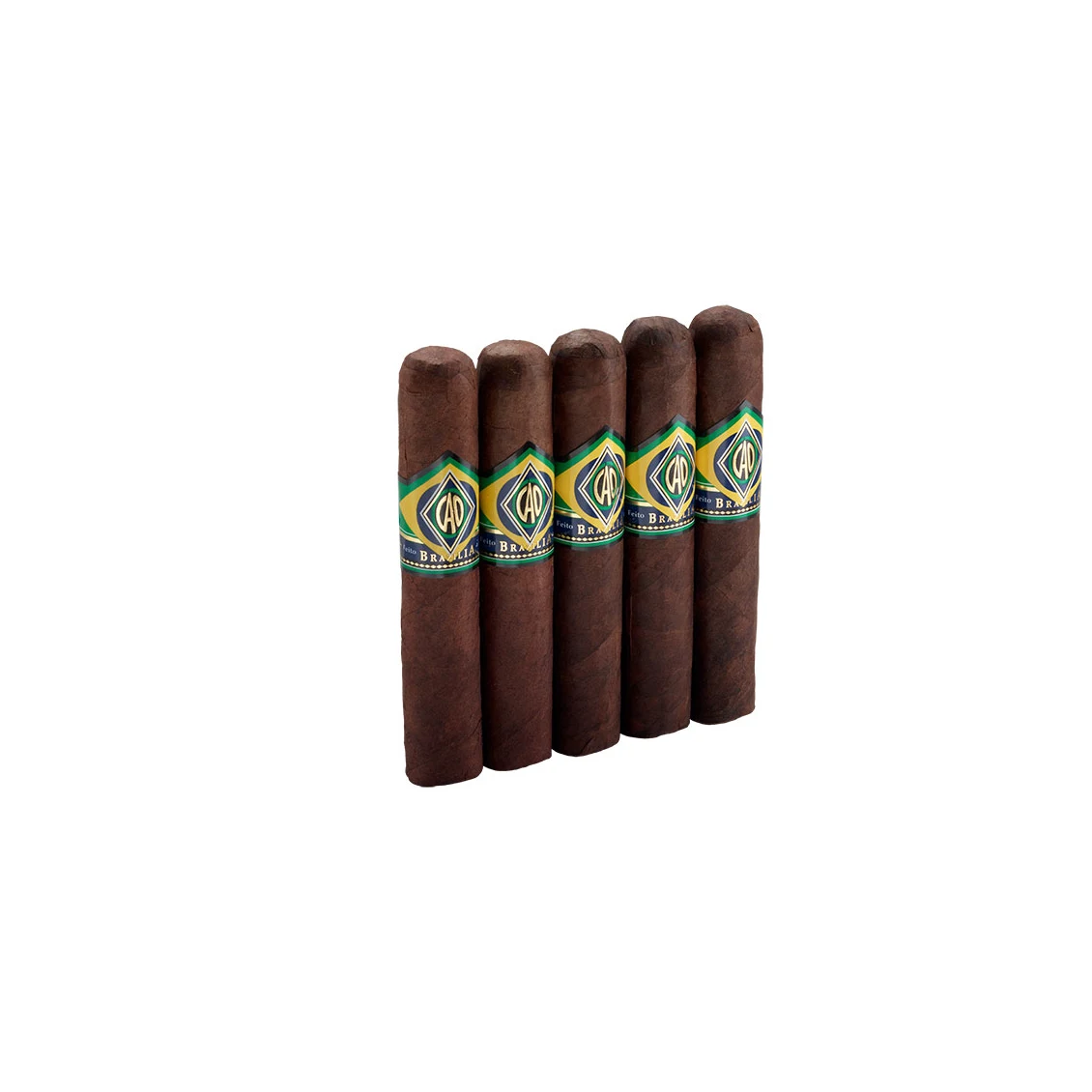 CAO Brazilia Gol 5 Pack Maduro | Robusto | Pack of 5